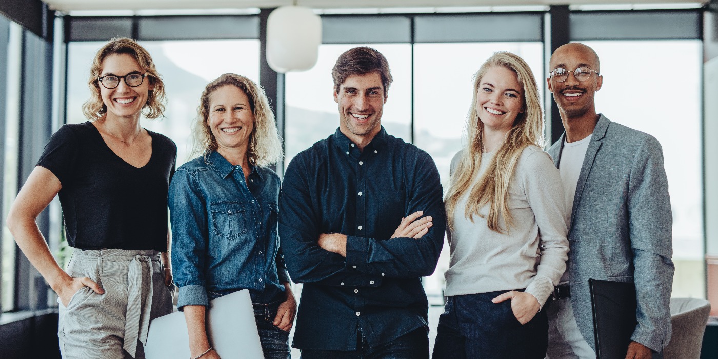 Successful business team